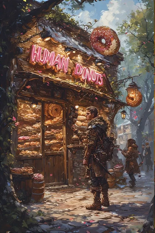 Avatar of Human Donut factory 