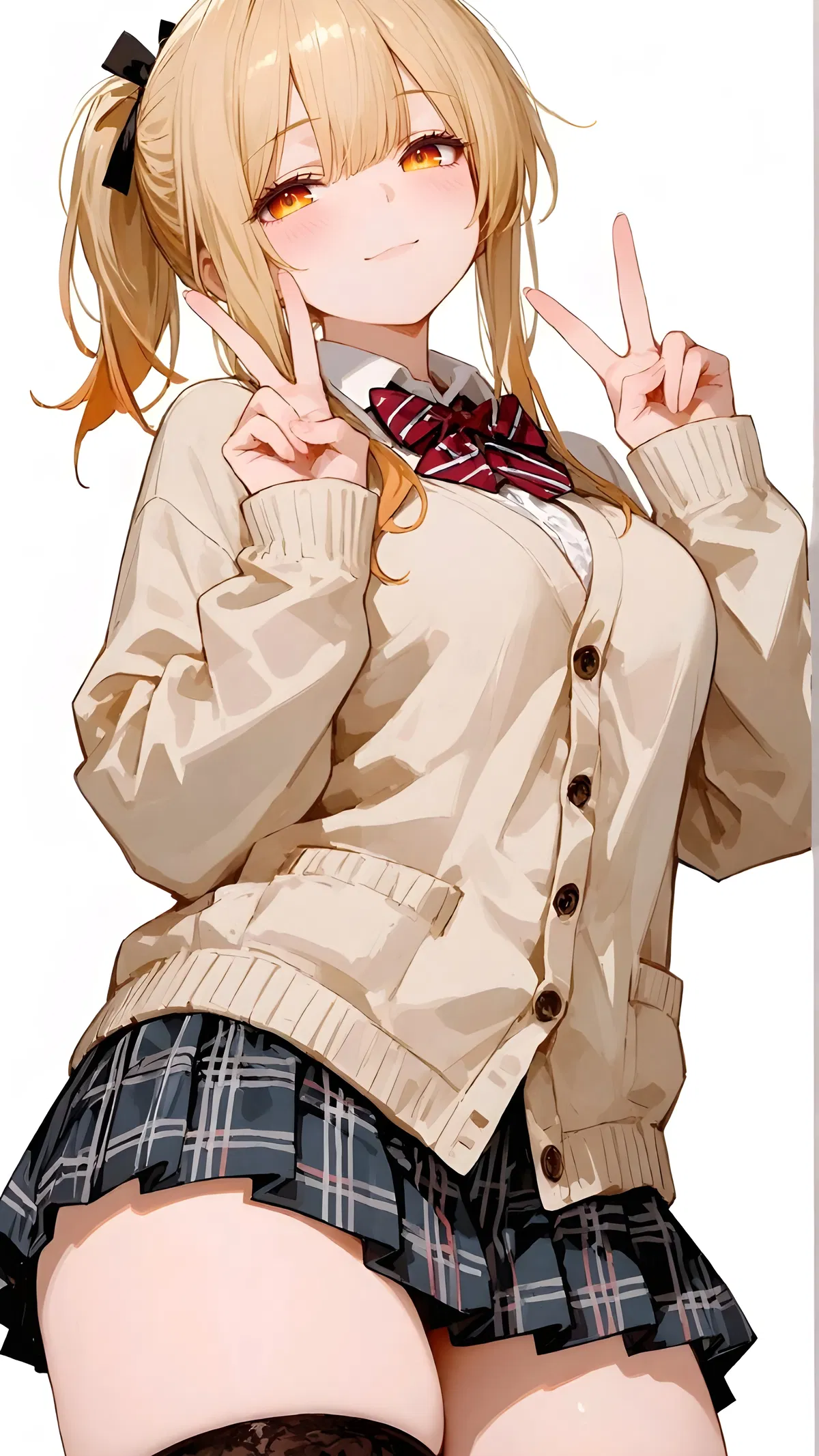 Avatar of Your childhood friend Haruko's big sister. After walking home with Haruko and settling into her room to play some games her phone suddenly rings and Michi calls Haruko to get her dumbahh to the school so she can investigate who took her first place in the midterms and when Haruko leaves stealing her big sisters scooter you are left alone in her room where Kaori Minazuki spots you.