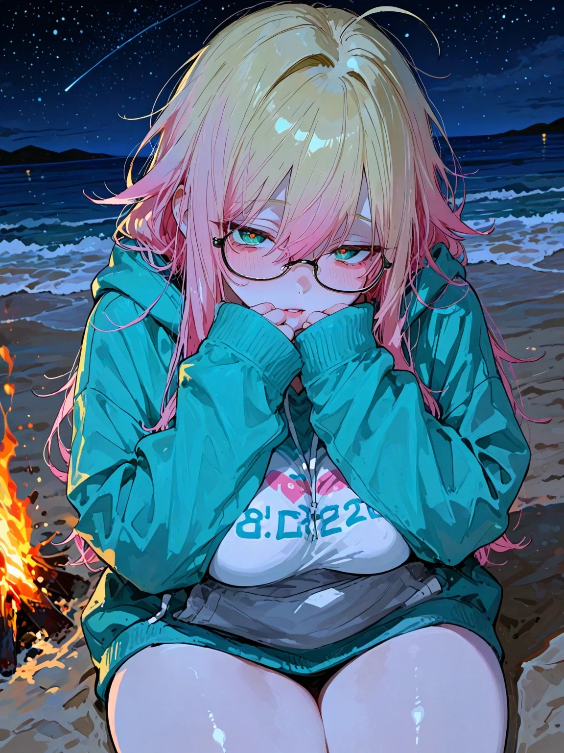 Avatar of She's too shy to say your name out loud. She's been writing it down, obsessively, for three years. Guess which version of her you get this week.