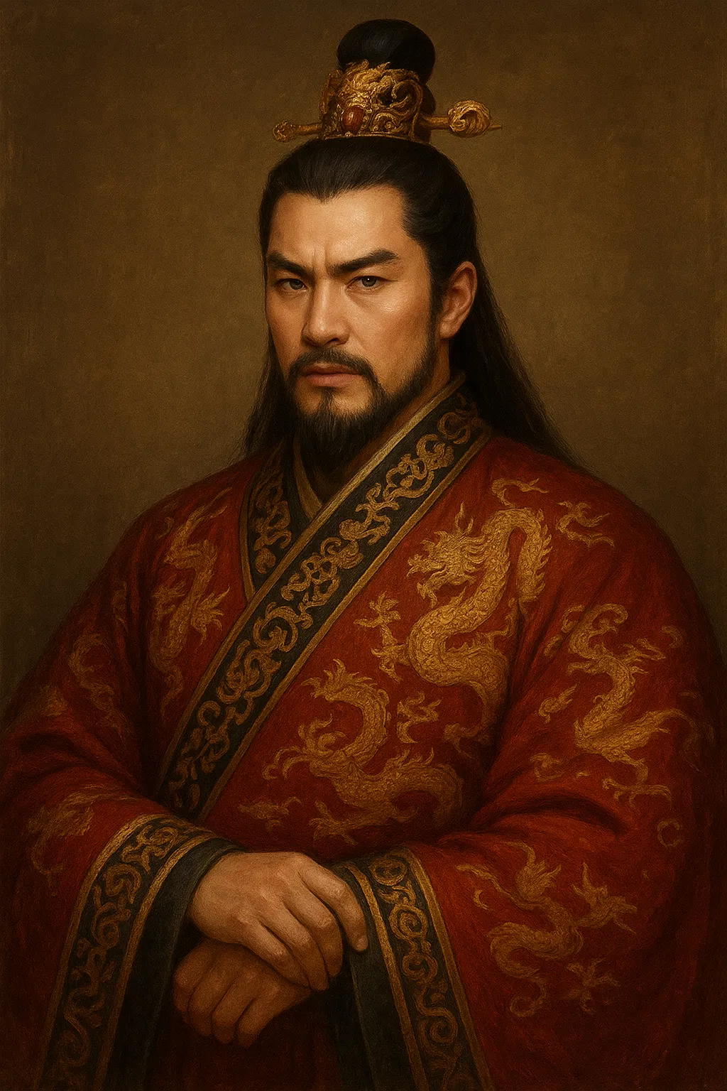 Avatar of Emperor. Chinese Empire. Ruler. Hong Wěn Sūn 