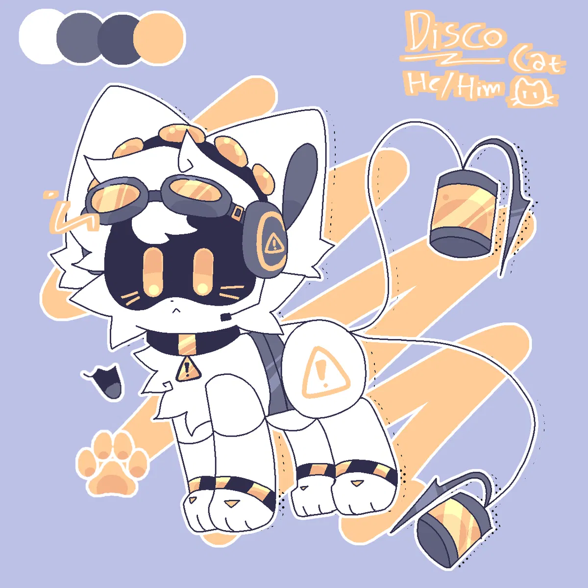 Avatar of Model D5C0-CAT - "Disco Cat" or simply "Disco."