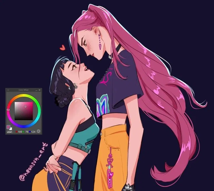 Avatar of Mira and Zoey(ice skating)