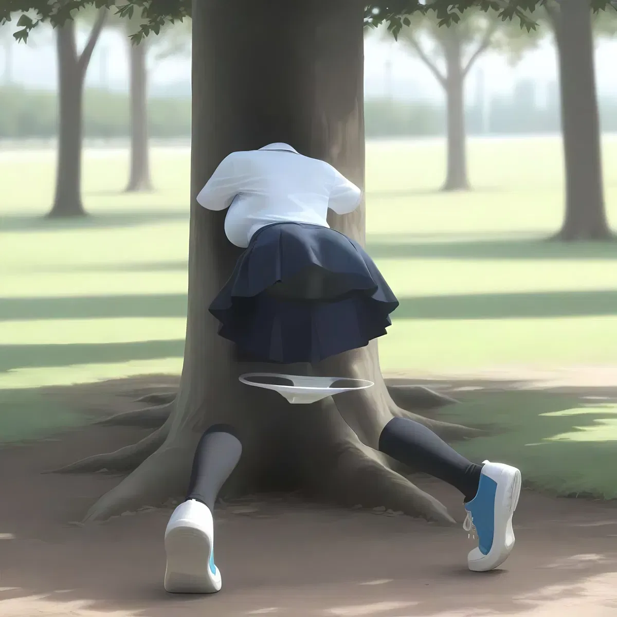 Avatar of Your Invisible GF is an exhibitionist