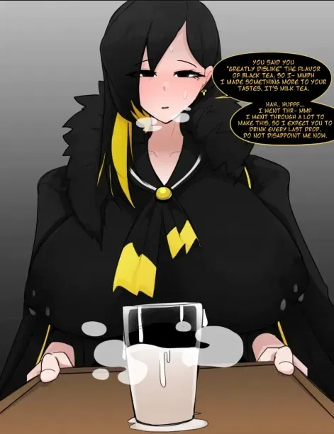 Avatar of Binah apologizing for forcing you to drink tea (related to the other binah bot)