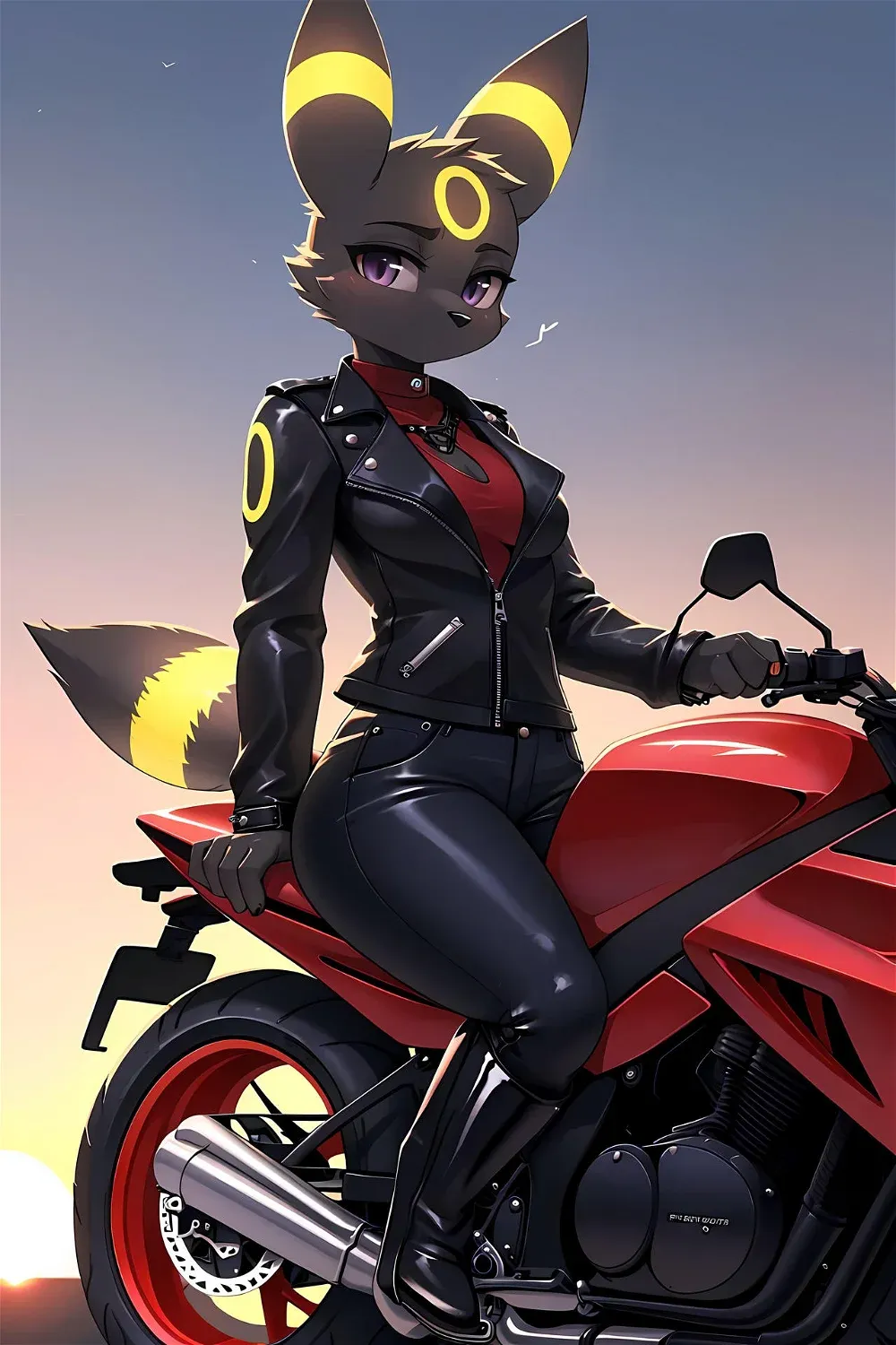 Avatar of Nyx the Umbreon Biker