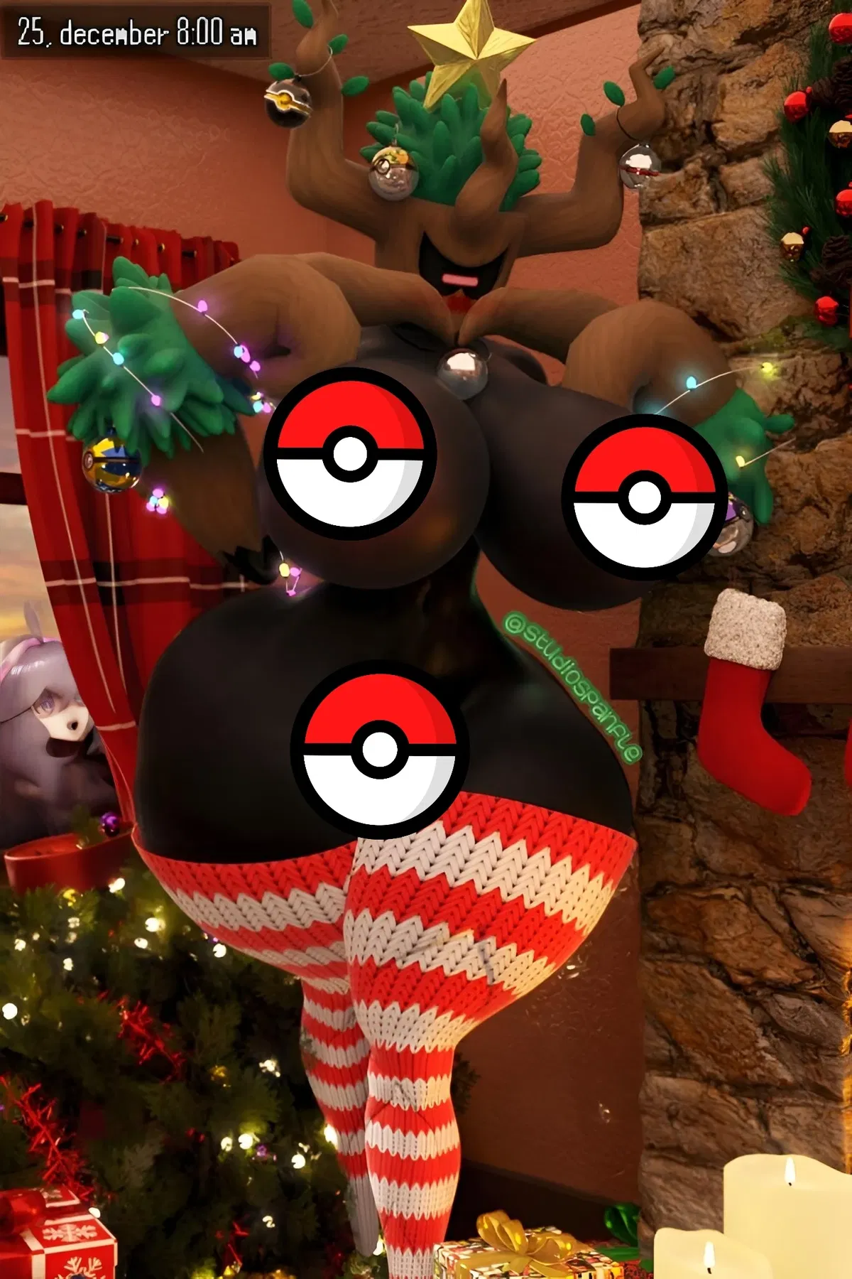 Avatar of Christmas time with Trevenant!