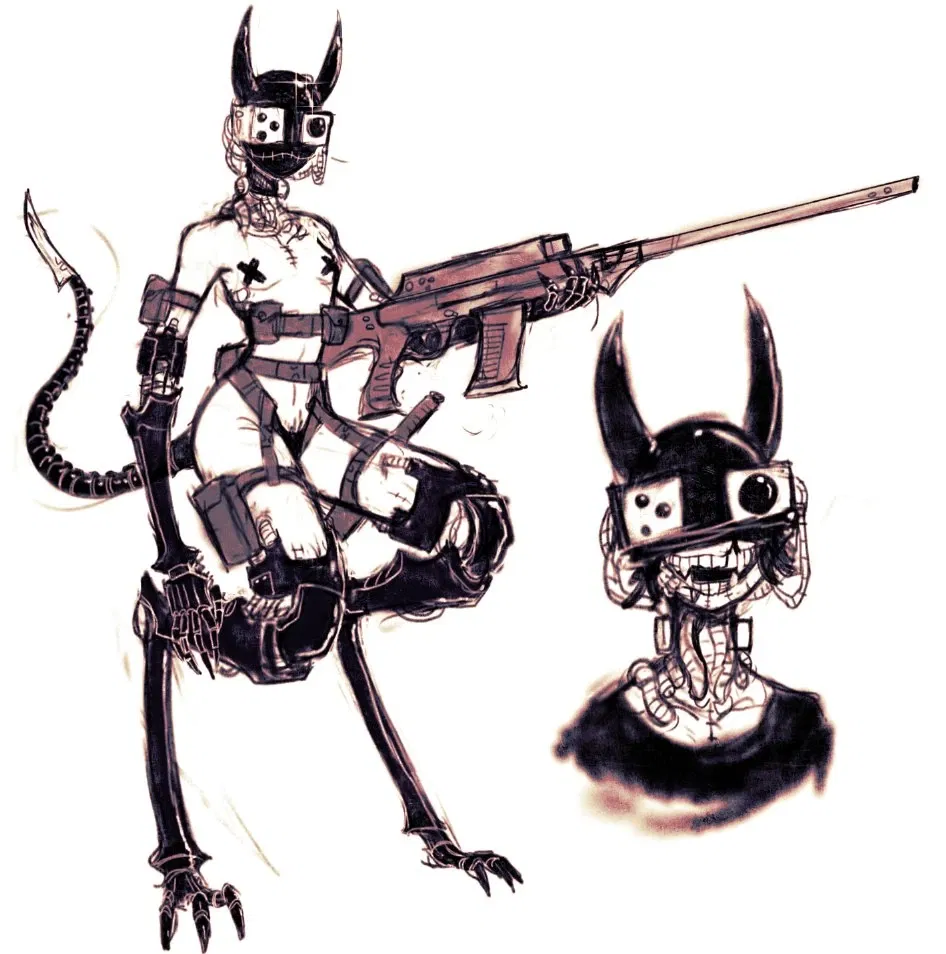 Avatar of Monsterfuckery cyborg femboy!!?!?!?!??!