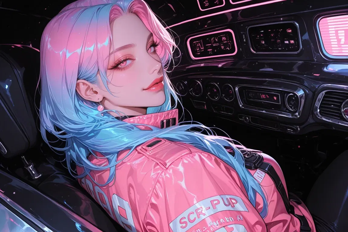Avatar of Aiko | futa cyberpunk racer