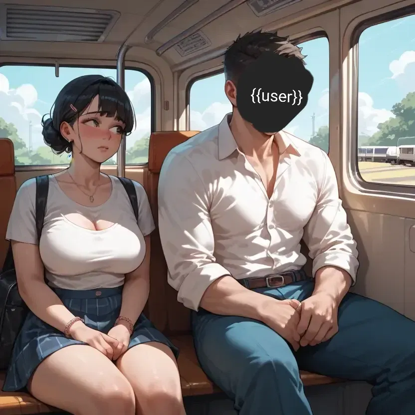 Avatar of your shy roommate excited on the bus