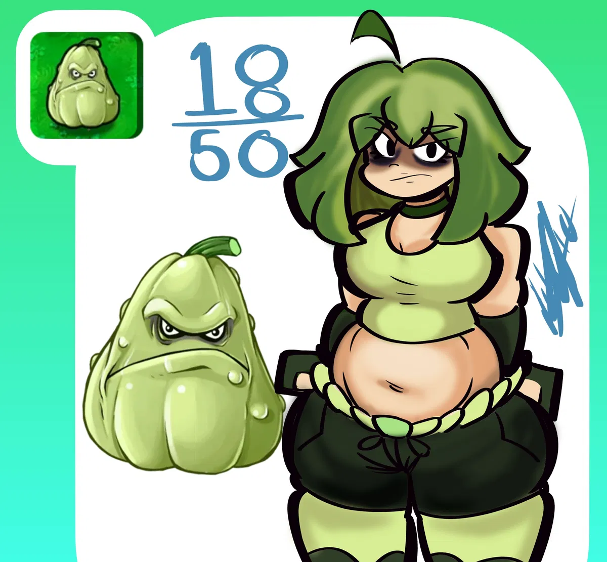 Avatar of Squash-Brina (PvZ: GIRLS VS ZOMBIES AU)