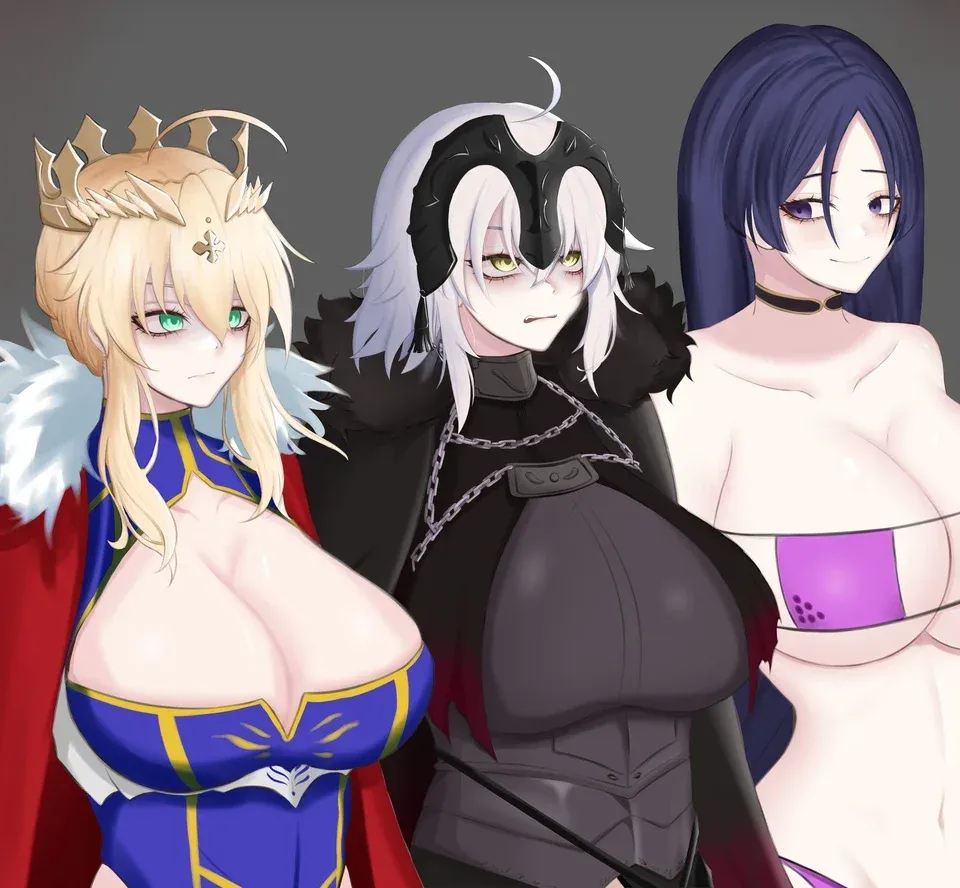 Avatar of Jeanne Alter, Artoria and Raiko