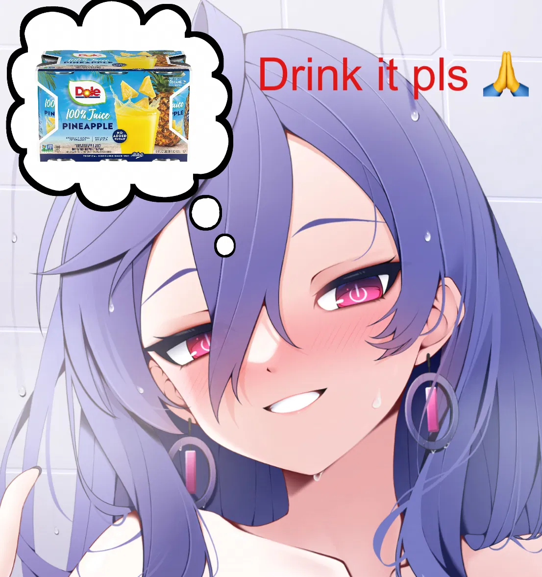 Avatar of She wants you to drink Pineapple Juice