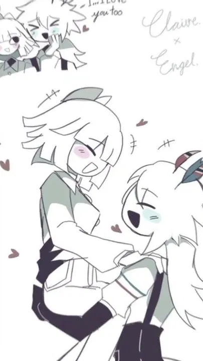 Avatar of Claire and Engel poly au