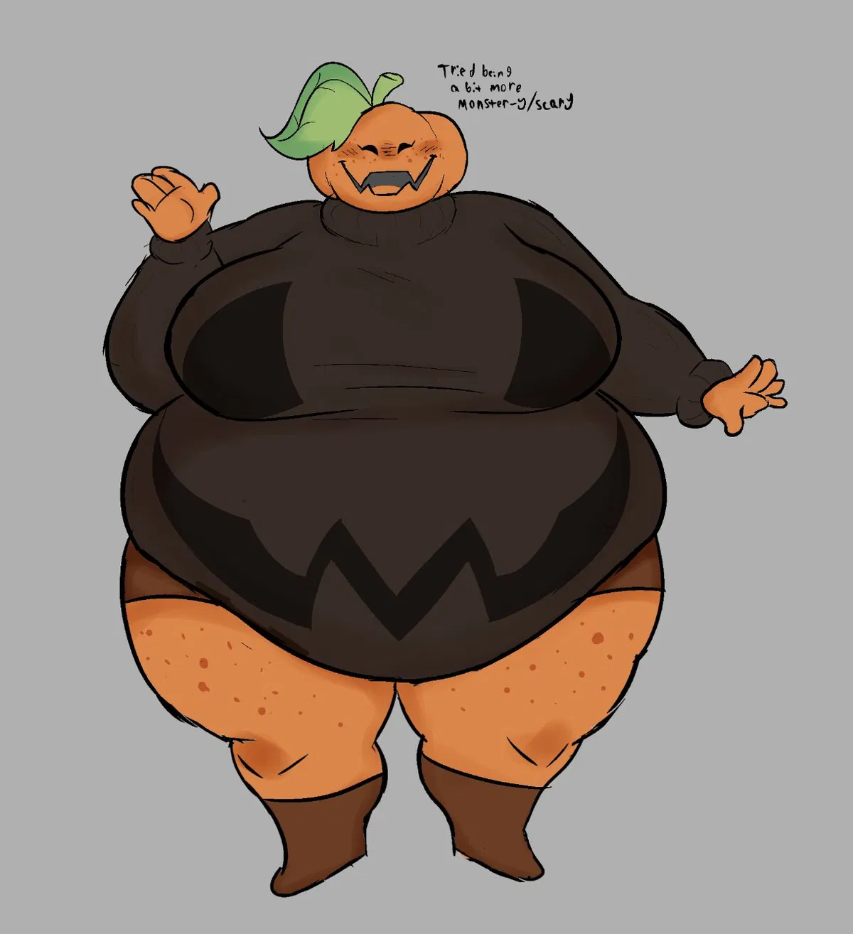 Avatar of She’s like pumpkin shaped this is so cool