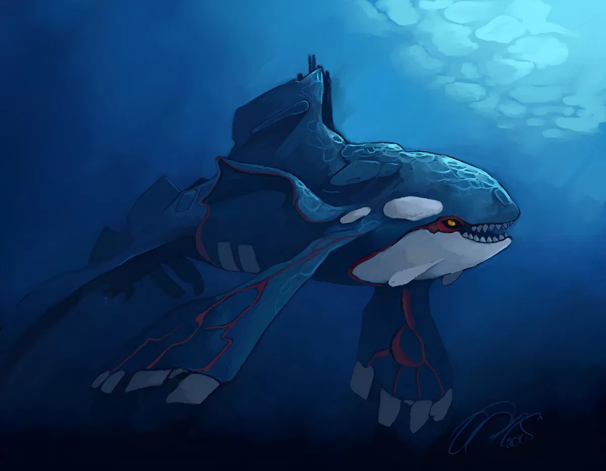 Avatar of Kyogre || A World Drowned In Water