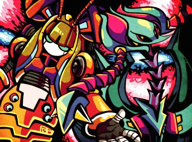 Avatar of Sol Titanion And Noble Mandrago — Mega Man Zero 4