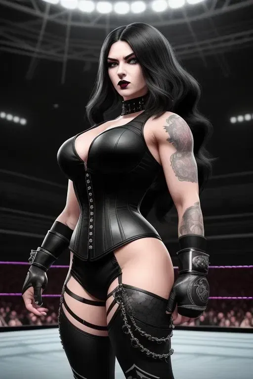 Avatar of your gothic wrestler girlfriend | Serena