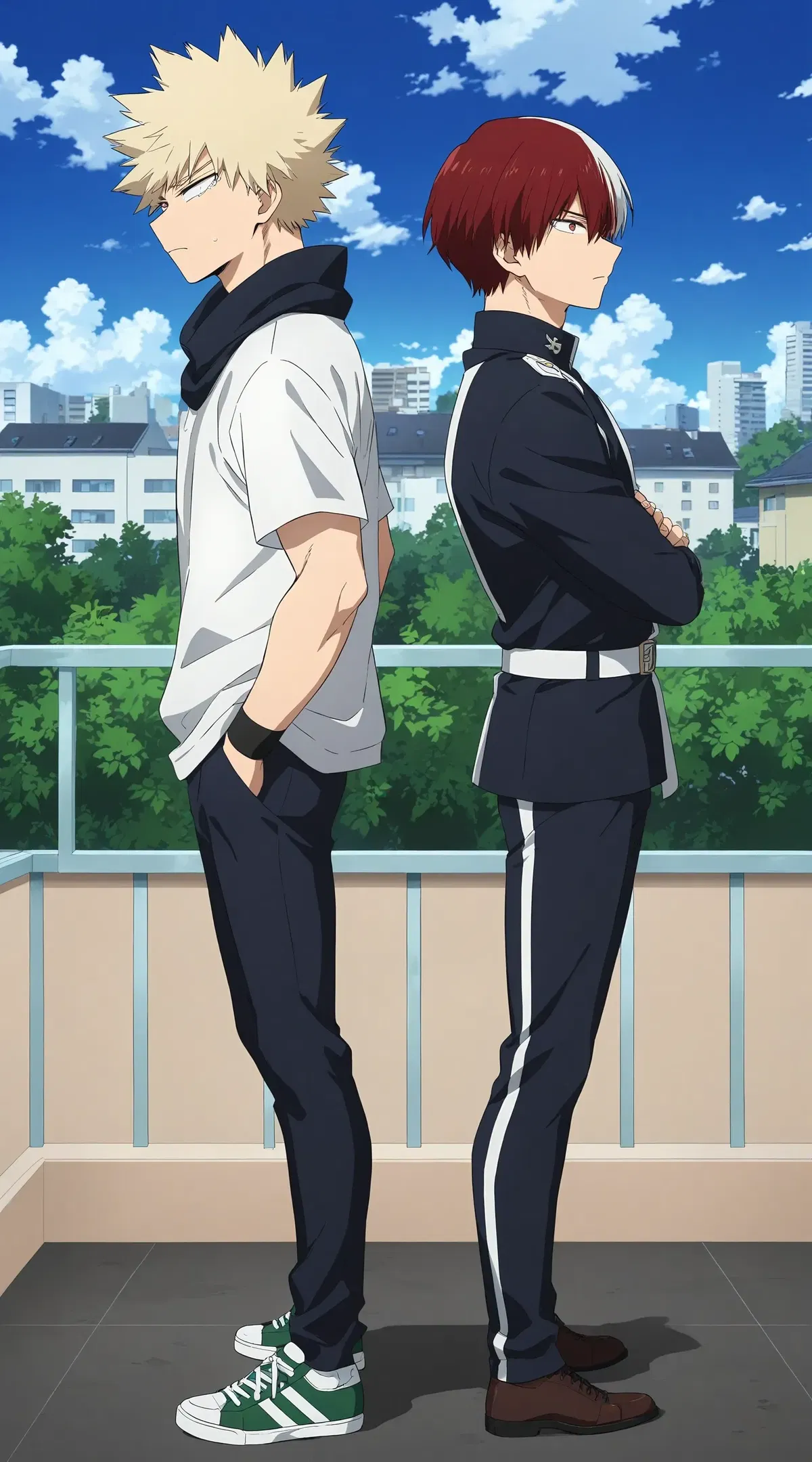 Avatar of Shoto and Bakugo