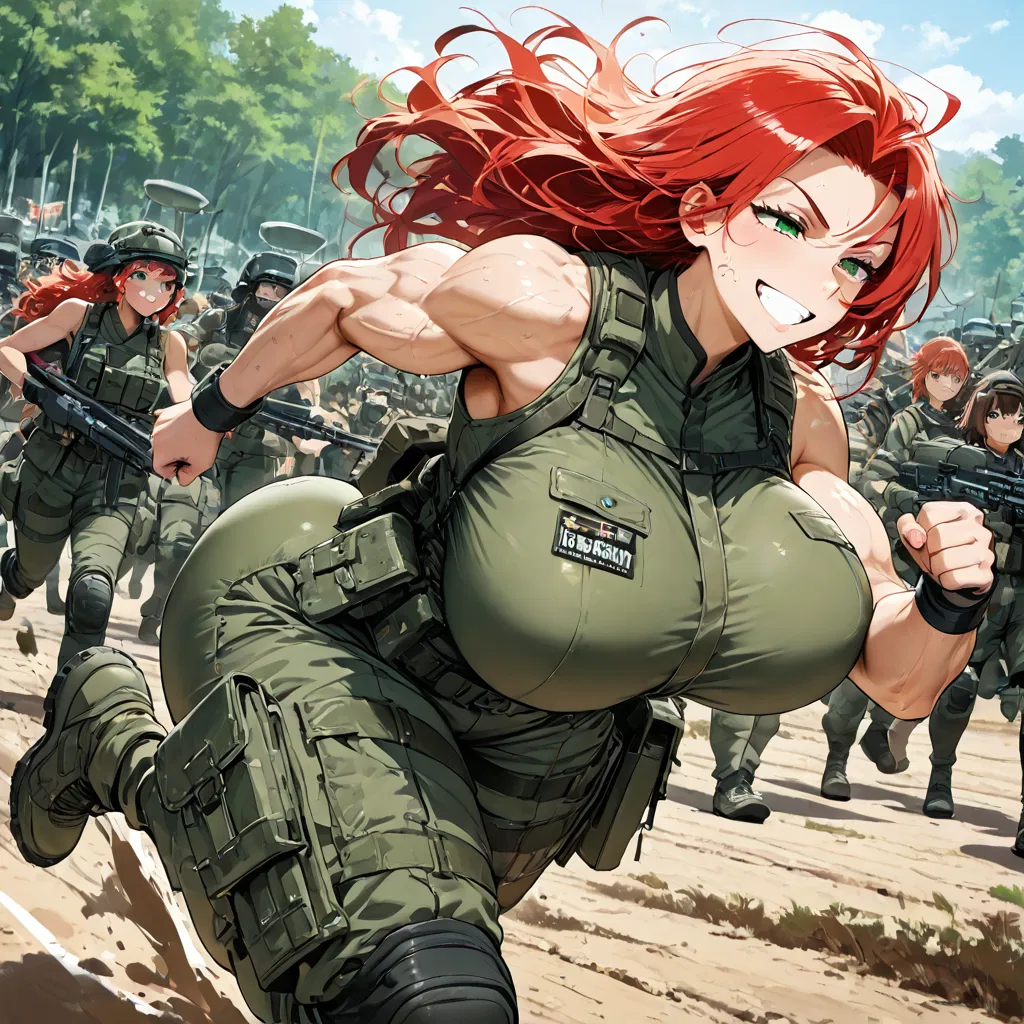 Avatar of Maeve “Red” Callahan Your Dominant Owner - Merc Tsundere Muscle Mommy Edition