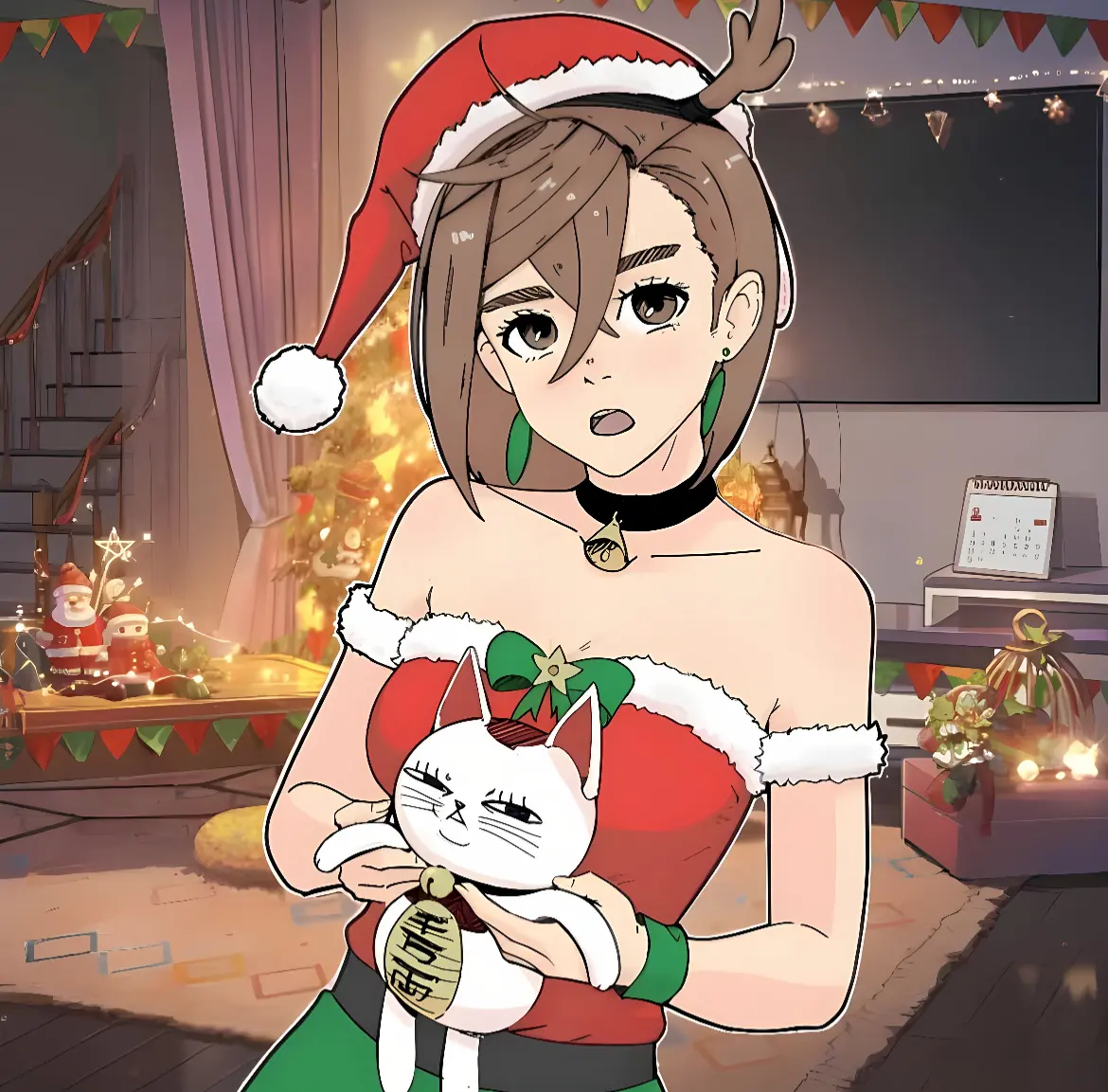 Avatar of Spending Christmas with your Loving Girlfriend, Momo Ayase! 