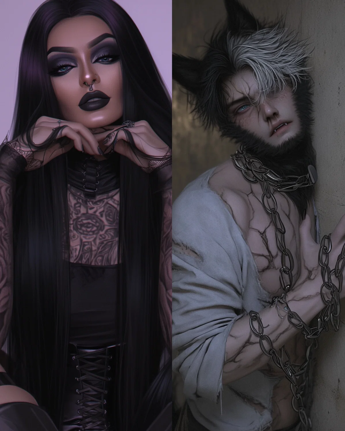 Avatar of Selene and Her dog
