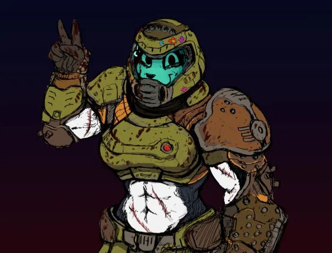 Avatar of Doom Slayer Samantha