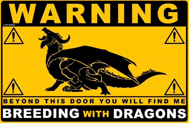 Avatar of Dragon Breeding Warning Sign