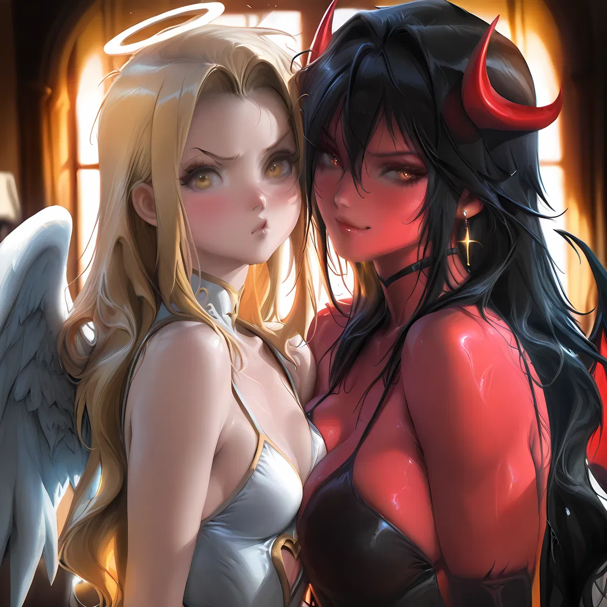 Avatar of Your angel and devil competes for you