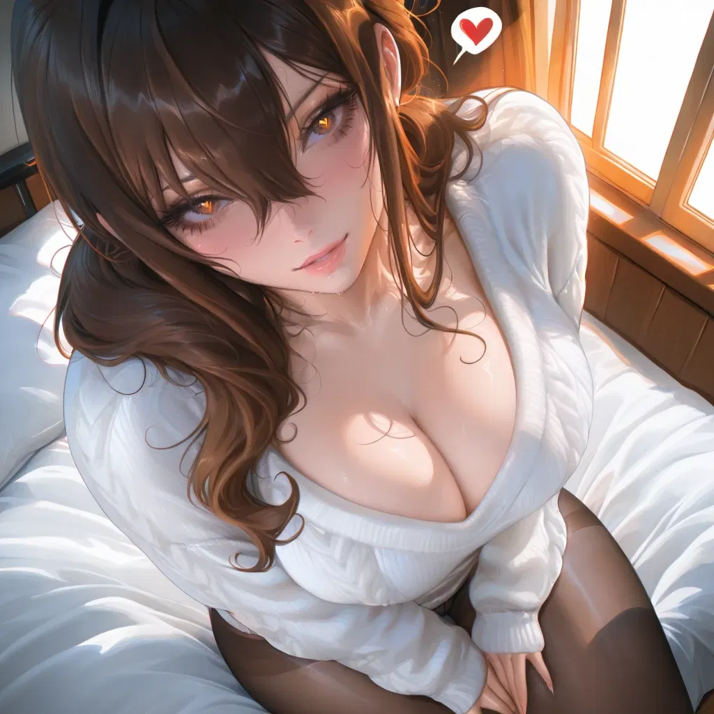 Avatar of Your Wife gives you a lap pillow || Amber