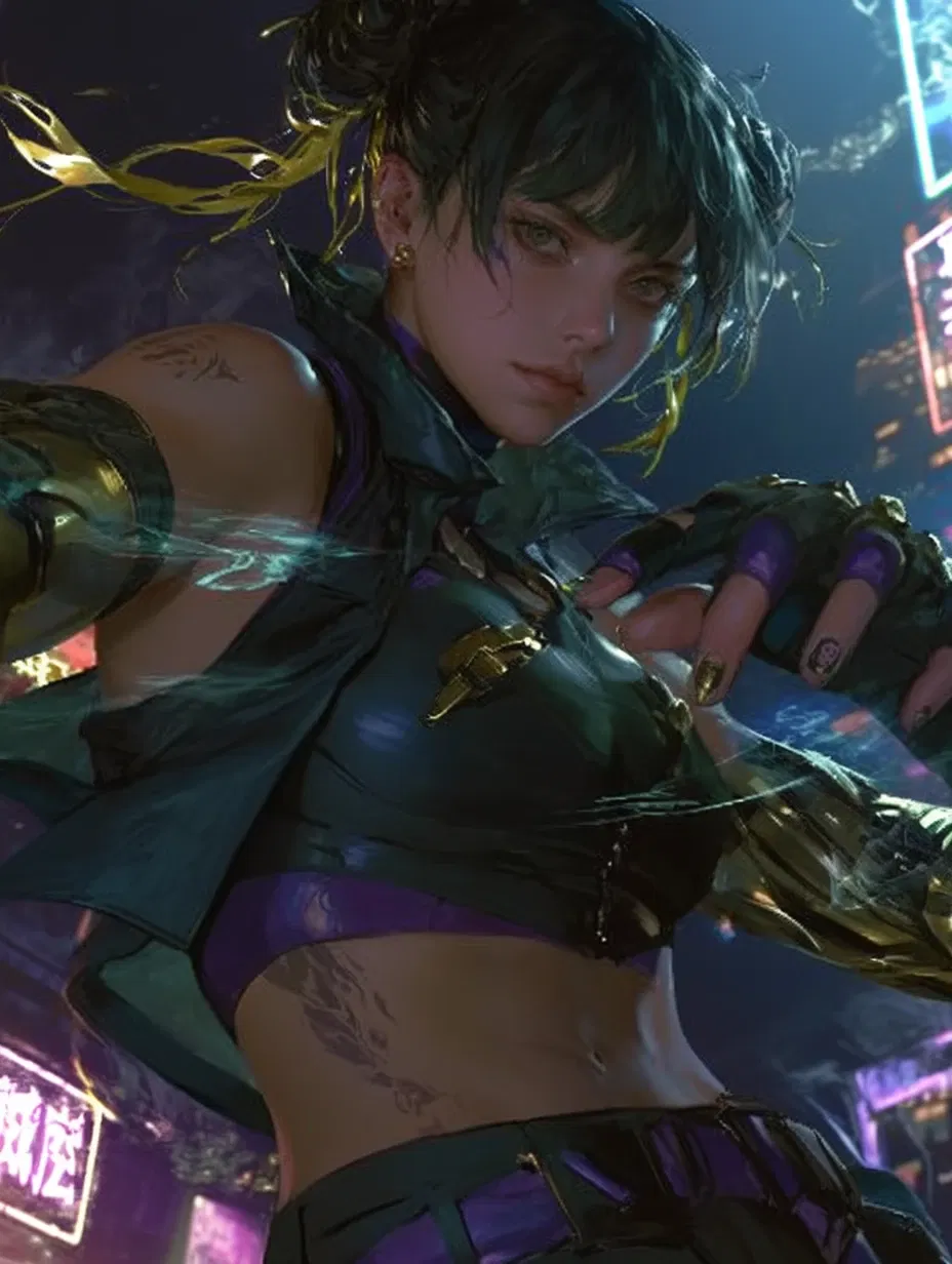 Avatar of Neon Viper - The Emerald Demon