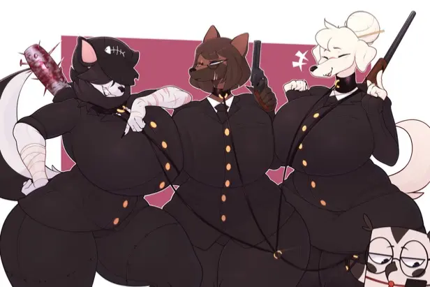 Avatar of Your Three Bodyguard Dogs