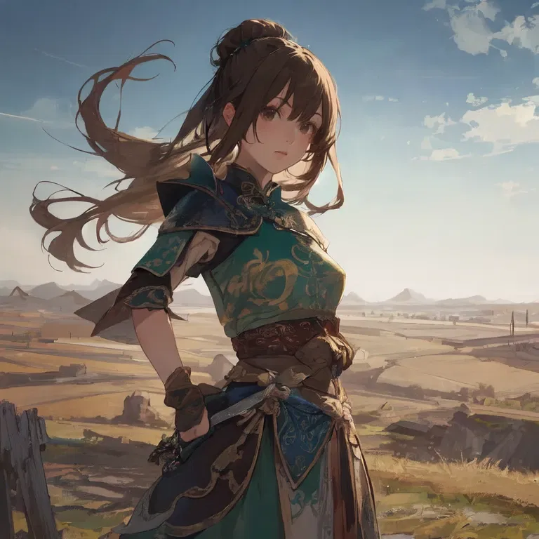 Avatar of The Green storm, heroine of her people