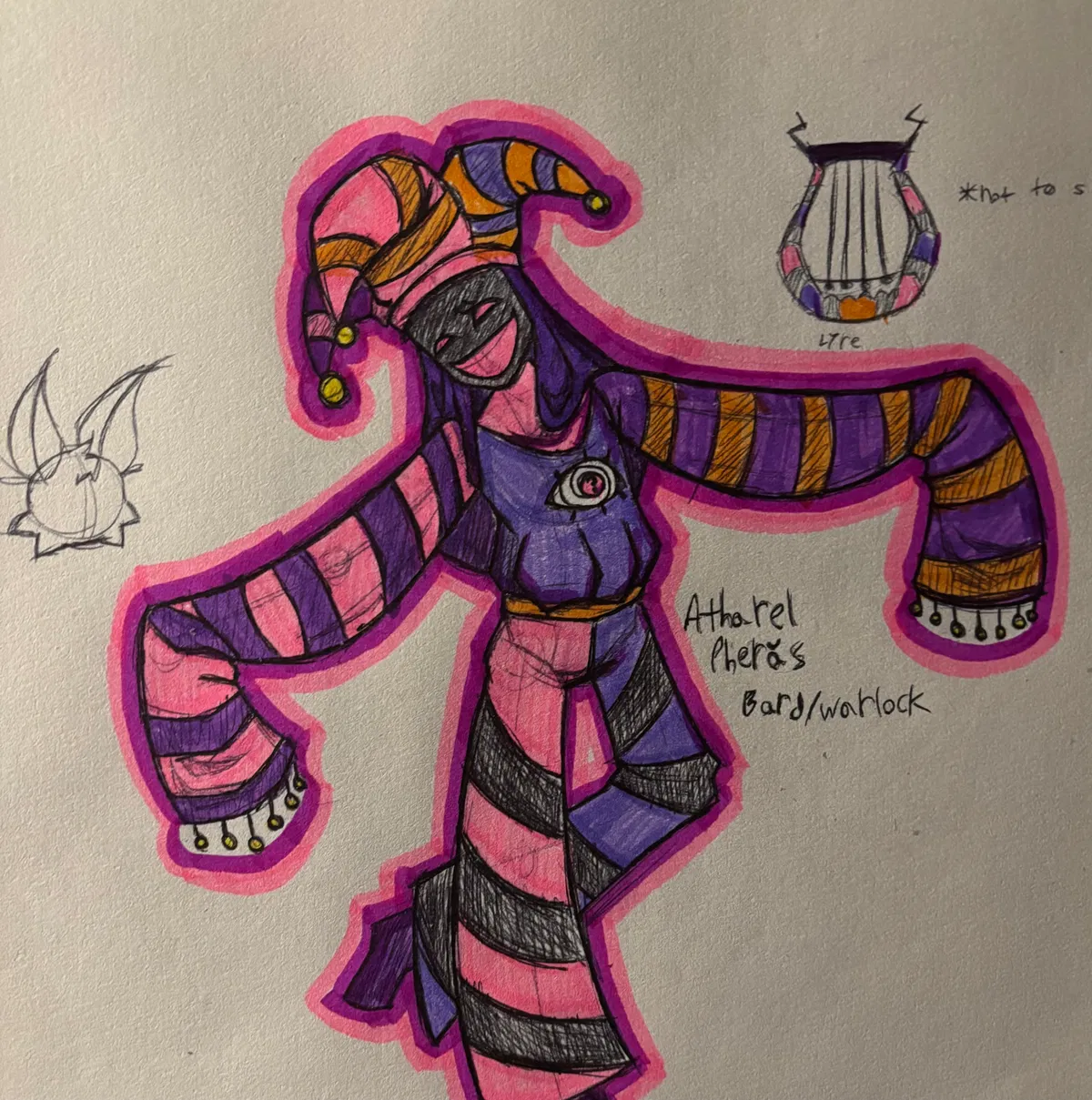 Avatar of Atharel pherǎs - traveling trickster
