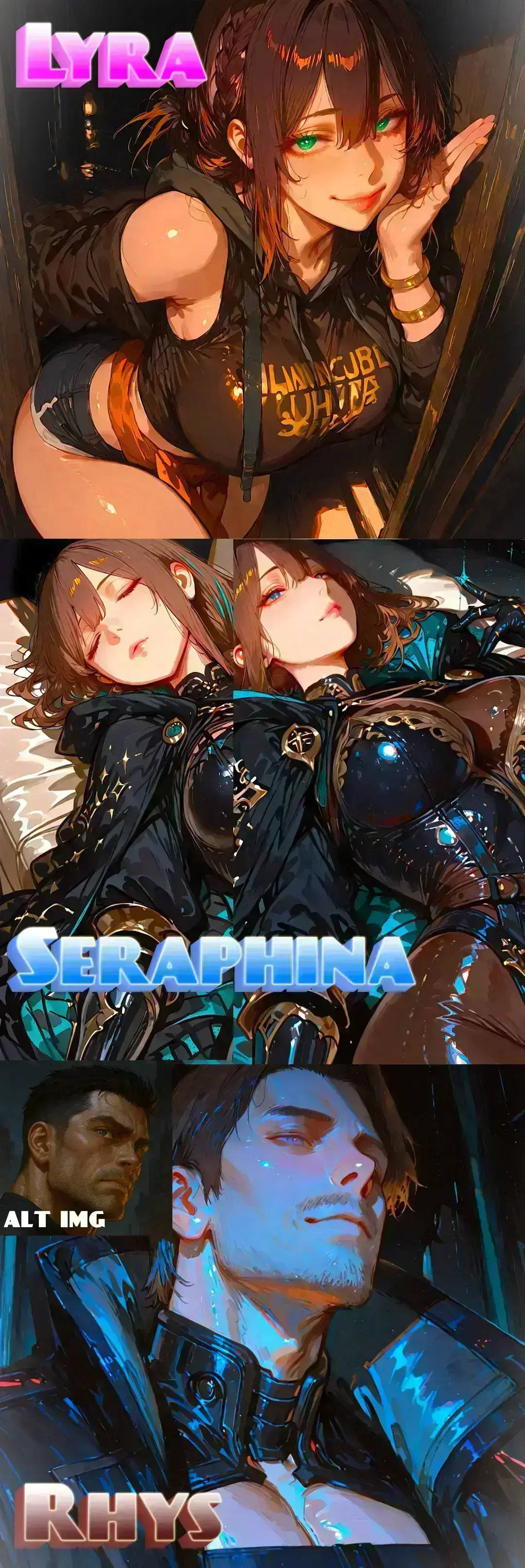 Avatar of Seraphina Vale | Queen Bee is secretly a famous superheroine, you found out.