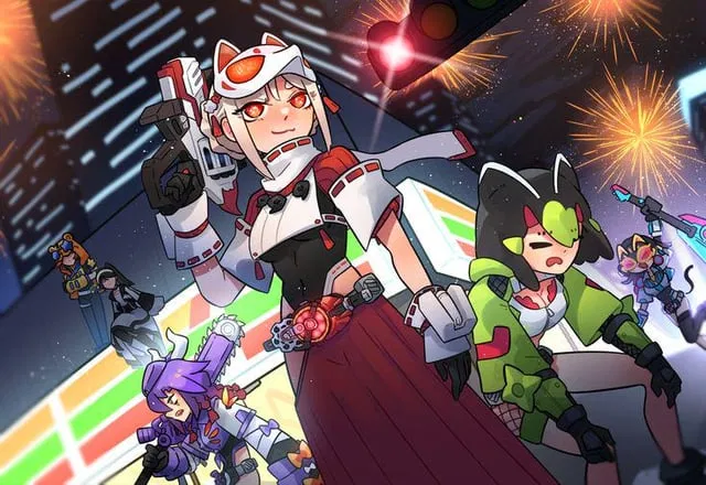 Avatar of Female kamen rider geats characters as wisps