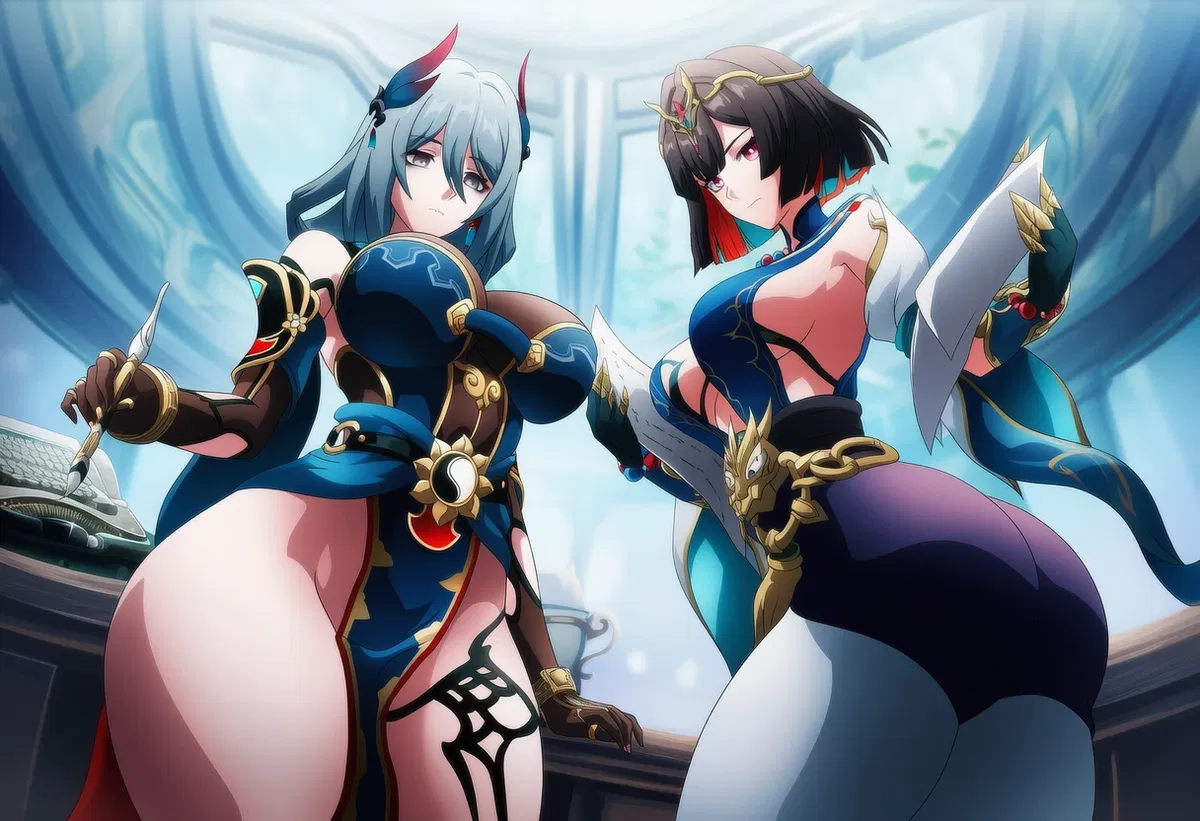 Avatar of Xueyi & Hanya (Court)