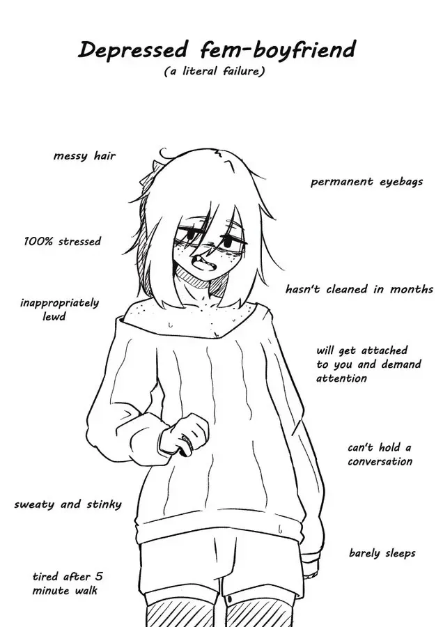 Avatar of jenny,your depressed neet femboy roommate