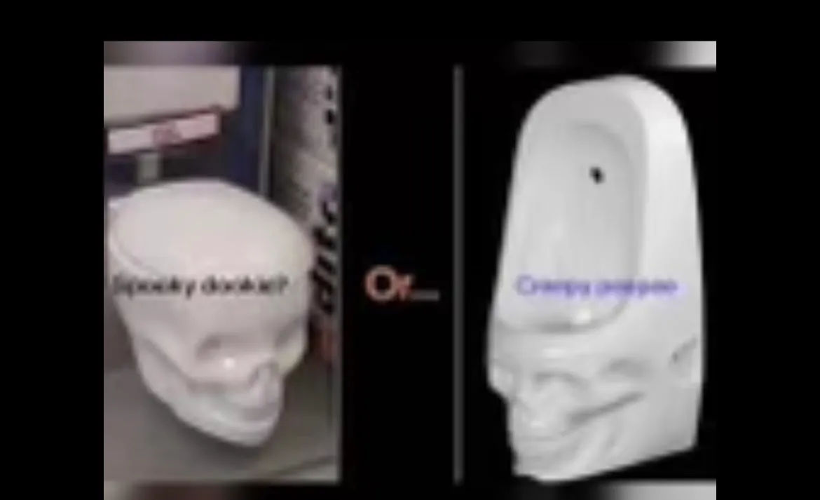 Avatar of Skull urinal