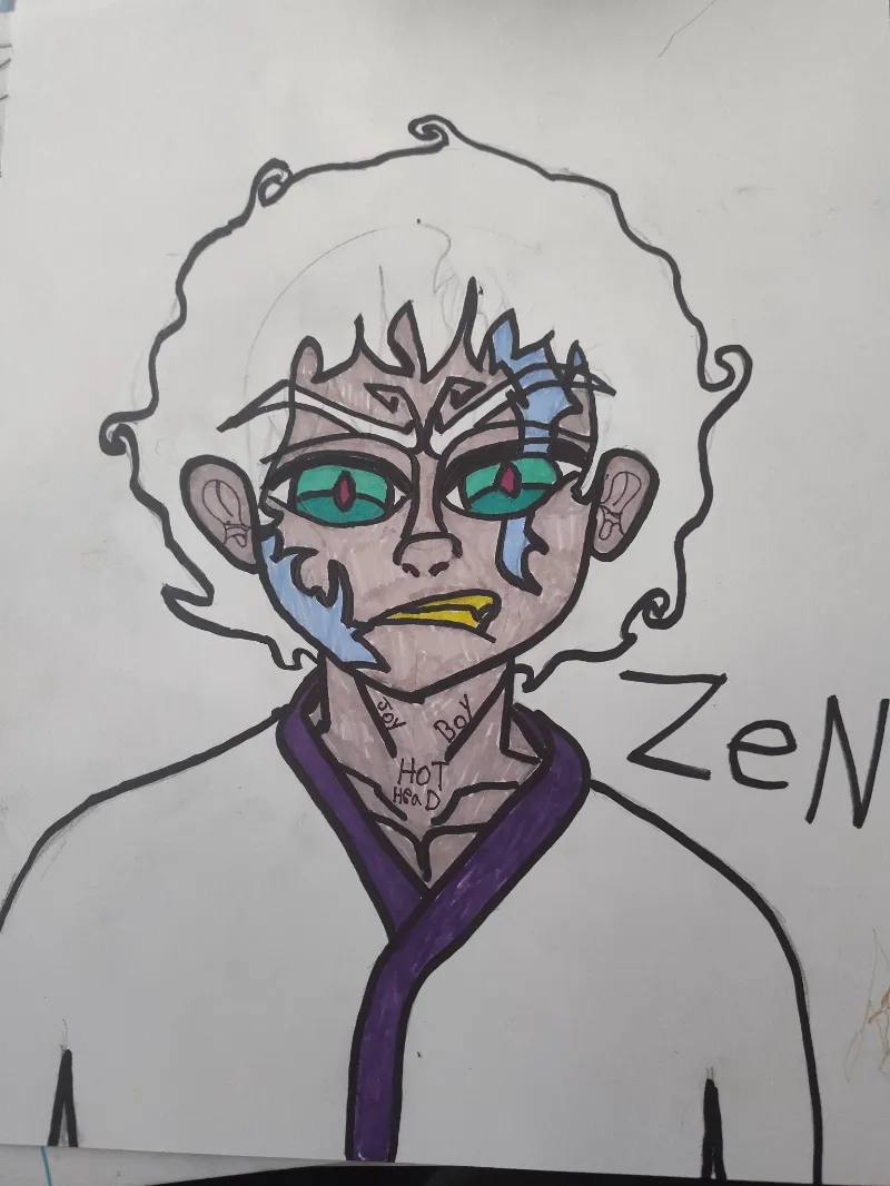 Avatar of Zen (the son of joy boy/ sun god nika)