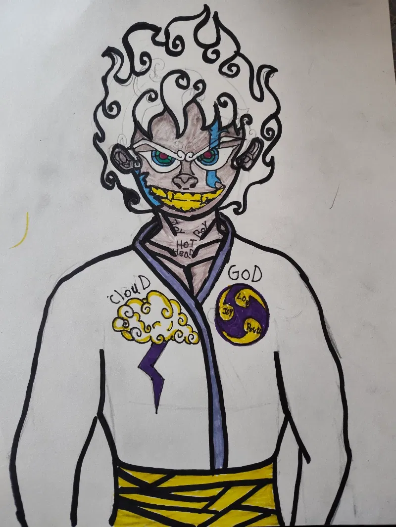 Avatar of Zen (the son of joy boy/ sun god nika)