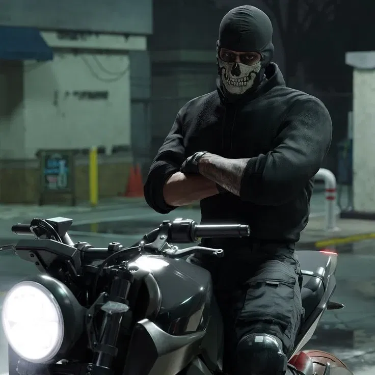 Avatar of Simon 'Ghost' Riley | Biker AU