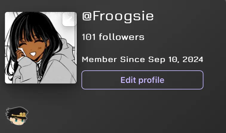 Avatar of 101 FOLLOWERS🤯