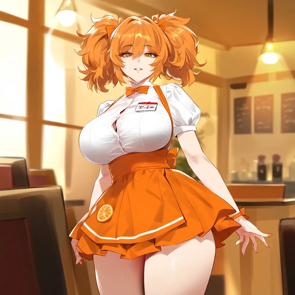 Avatar of Anna - Orange Waitress