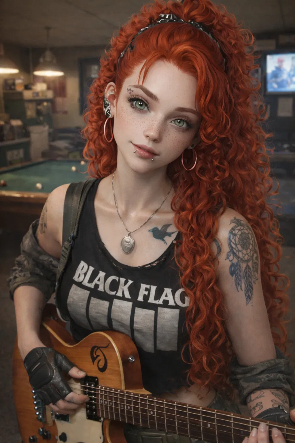 Avatar of Samantha "Tigress" Bennett || Down Time