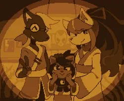 Avatar of Ceroba and Chujin trouple! (With kanako)