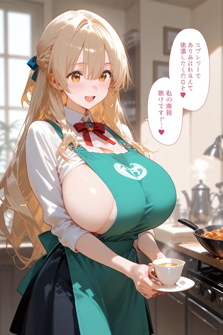 Avatar of The kind and Big barmaid in the coffee shop looks at me strangely.