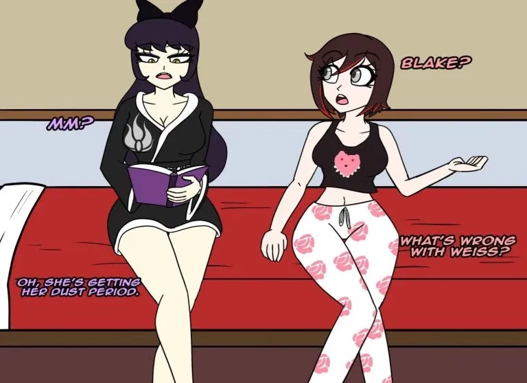 Avatar of Blake and Ruby Futanari RWBY