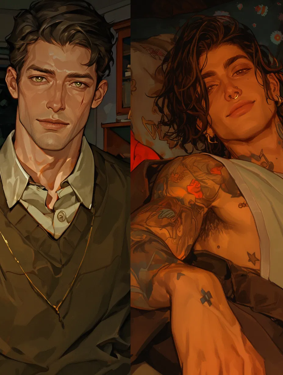 Avatar of Nate & Rio | Polyam Daddy Doms