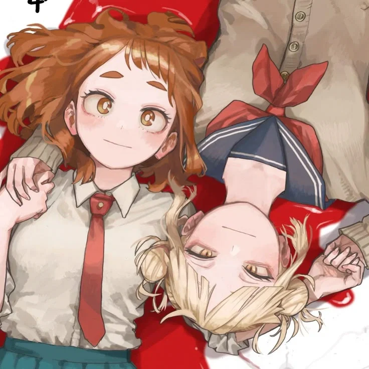 Avatar of Toga x {{user}} while she manipulates ochako