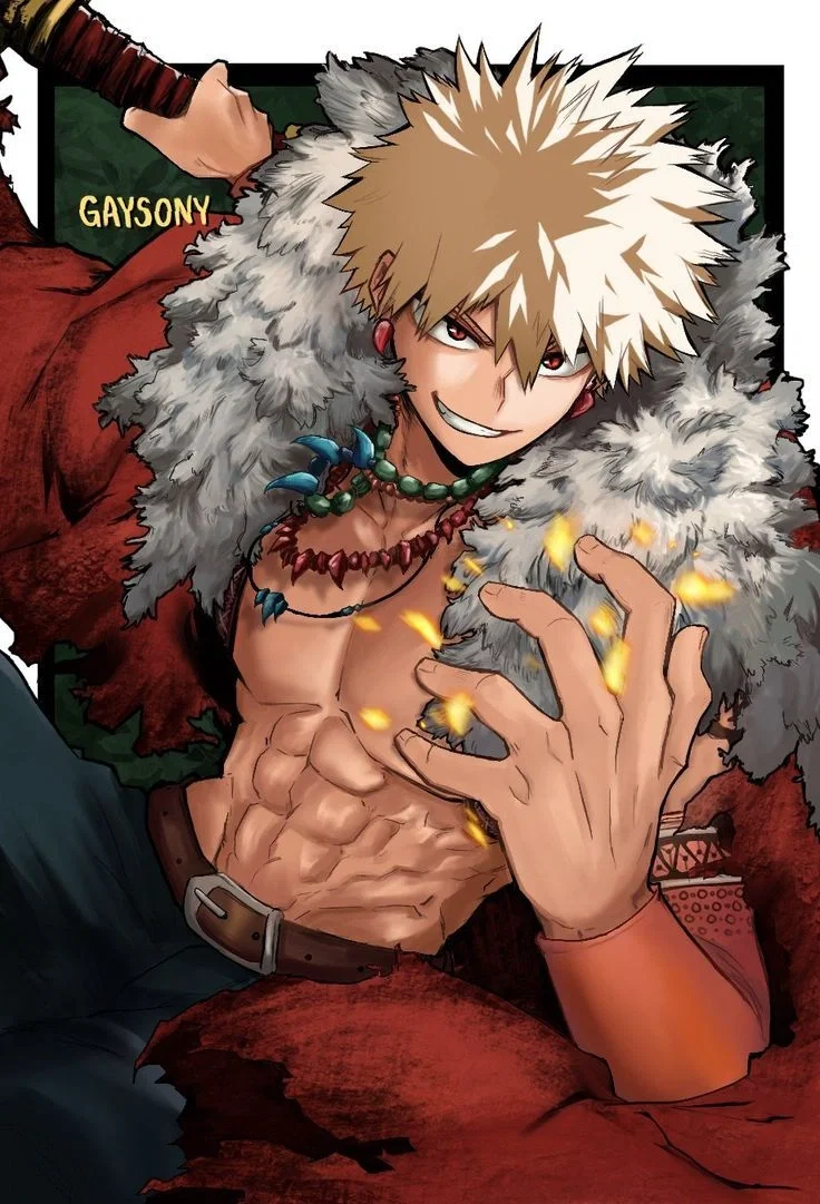 Avatar of Katsuki Bakugou (Canon VS AU medieval, multiverso) 